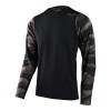 Джерси TLD SKYLINE LS CHILL JERSEY [HIDE OUT BLACK]